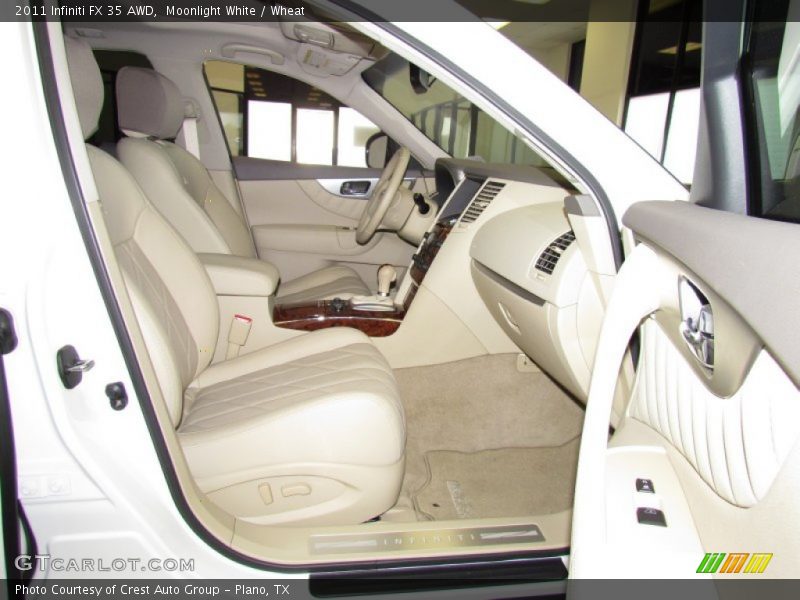 Moonlight White / Wheat 2011 Infiniti FX 35 AWD