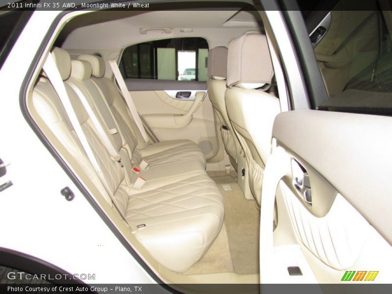 Moonlight White / Wheat 2011 Infiniti FX 35 AWD