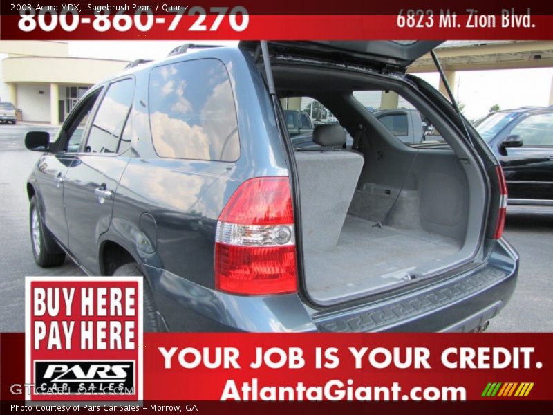 Sagebrush Pearl / Quartz 2003 Acura MDX