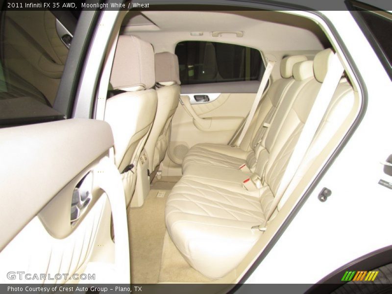 Moonlight White / Wheat 2011 Infiniti FX 35 AWD