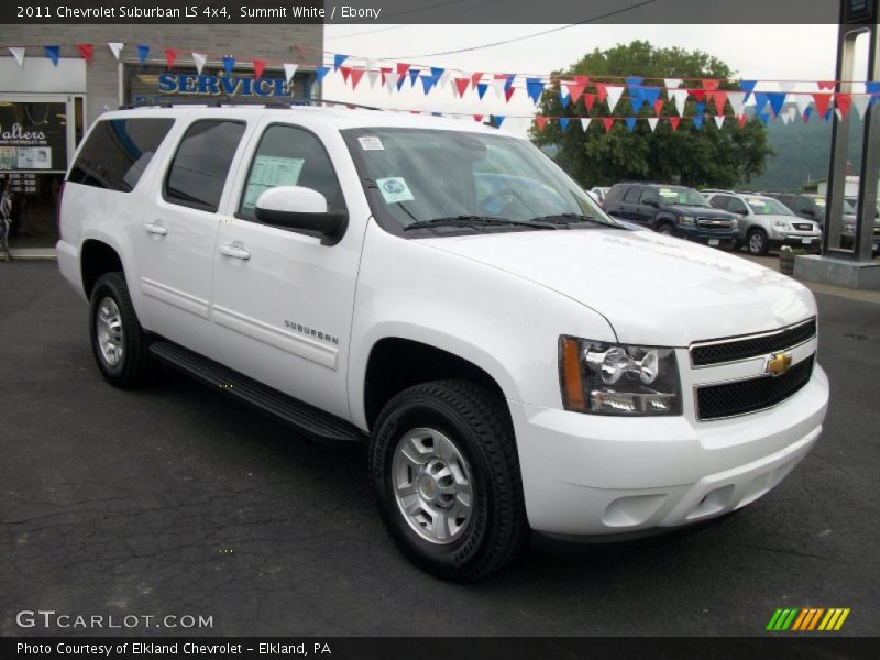 Summit White / Ebony 2011 Chevrolet Suburban LS 4x4