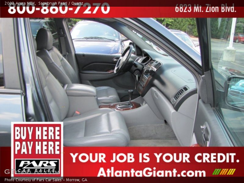 Sagebrush Pearl / Quartz 2003 Acura MDX