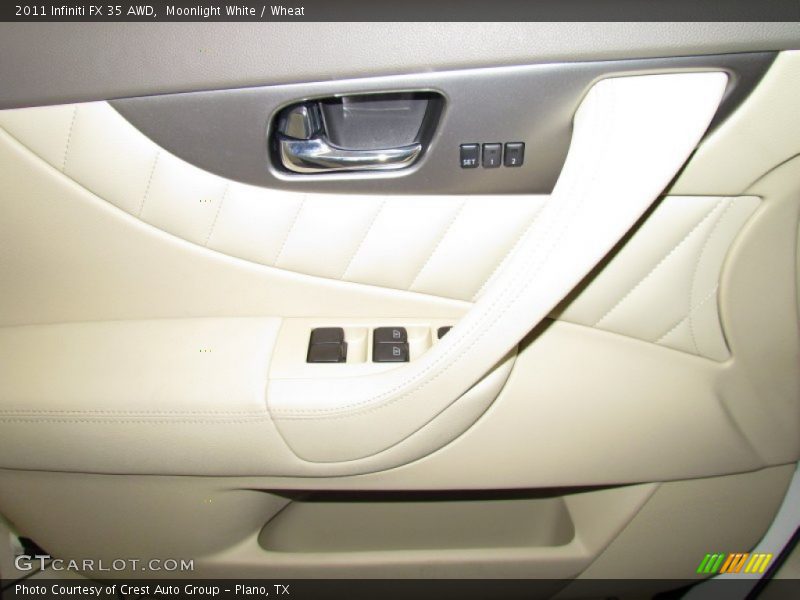 Moonlight White / Wheat 2011 Infiniti FX 35 AWD