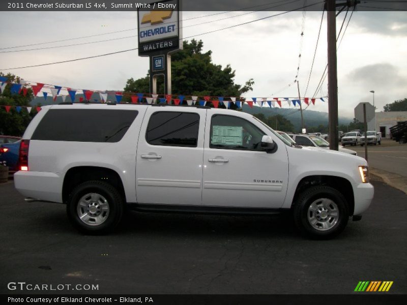 Summit White / Ebony 2011 Chevrolet Suburban LS 4x4