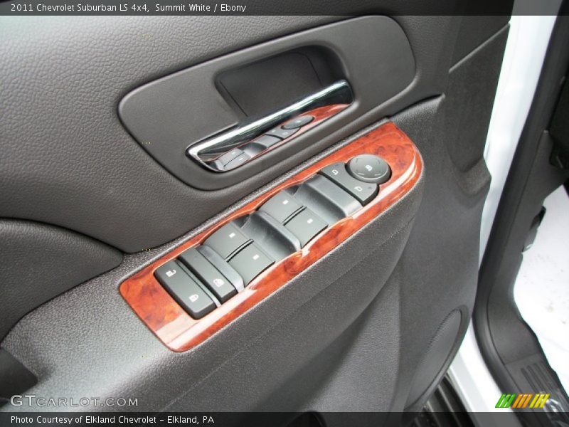Controls of 2011 Suburban LS 4x4