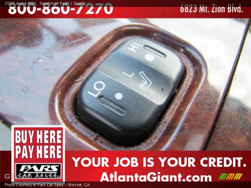 Sagebrush Pearl / Quartz 2003 Acura MDX