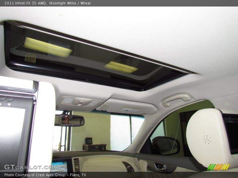 Moonlight White / Wheat 2011 Infiniti FX 35 AWD