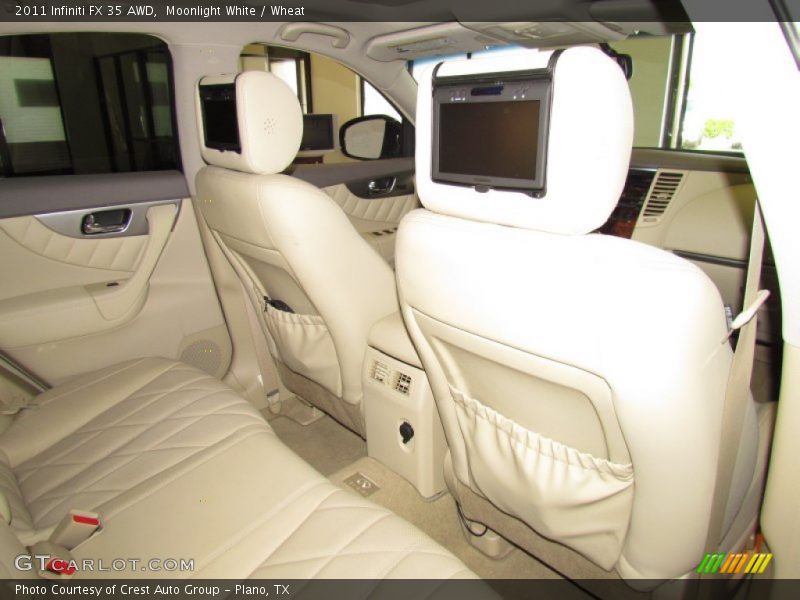 Moonlight White / Wheat 2011 Infiniti FX 35 AWD