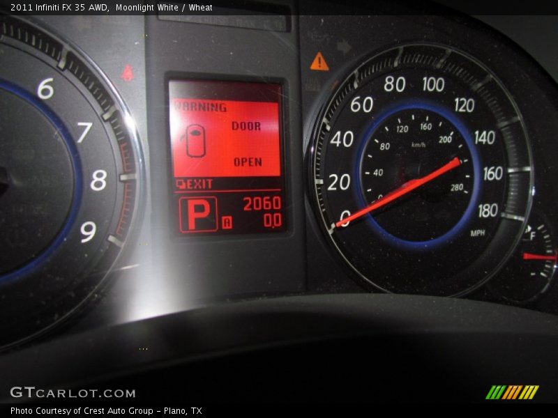 Moonlight White / Wheat 2011 Infiniti FX 35 AWD
