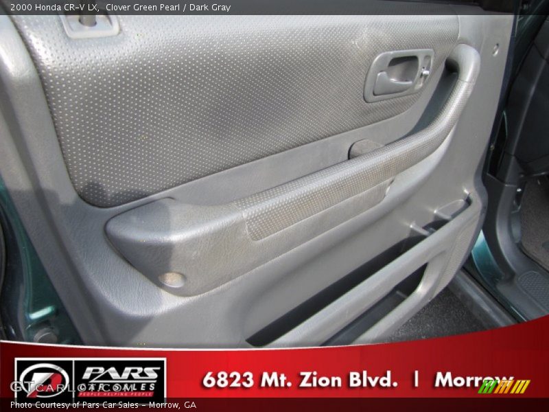 Clover Green Pearl / Dark Gray 2000 Honda CR-V LX