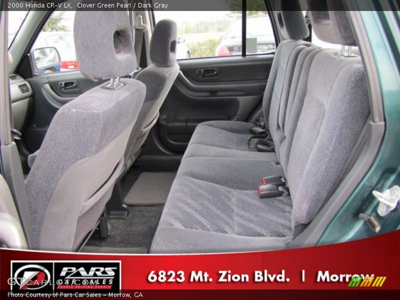Clover Green Pearl / Dark Gray 2000 Honda CR-V LX