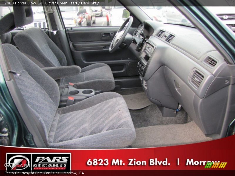 Clover Green Pearl / Dark Gray 2000 Honda CR-V LX