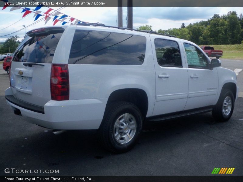 Summit White / Ebony 2011 Chevrolet Suburban LS 4x4