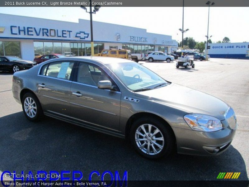 Light Bronze Metallic / Cocoa/Cashmere 2011 Buick Lucerne CX