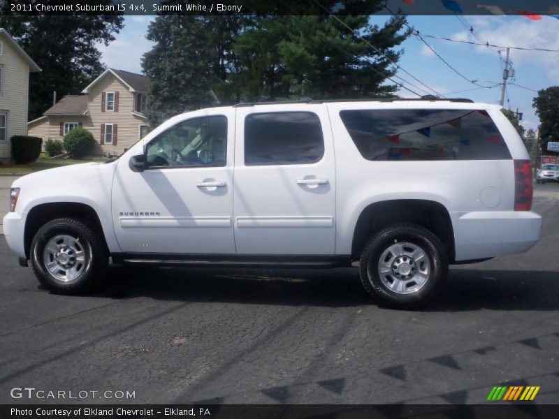 Summit White / Ebony 2011 Chevrolet Suburban LS 4x4