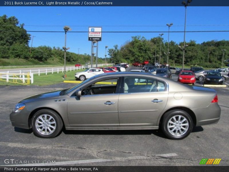 Light Bronze Metallic / Cocoa/Cashmere 2011 Buick Lucerne CX