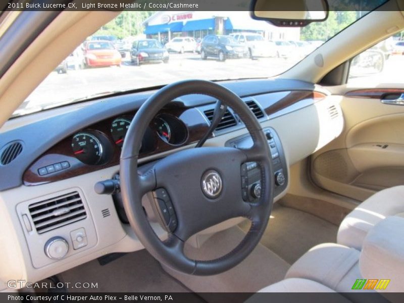 Light Bronze Metallic / Cocoa/Cashmere 2011 Buick Lucerne CX