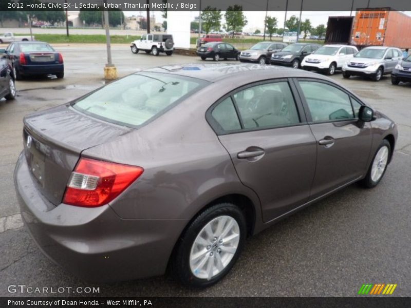  2012 Civic EX-L Sedan Urban Titanium Metallic