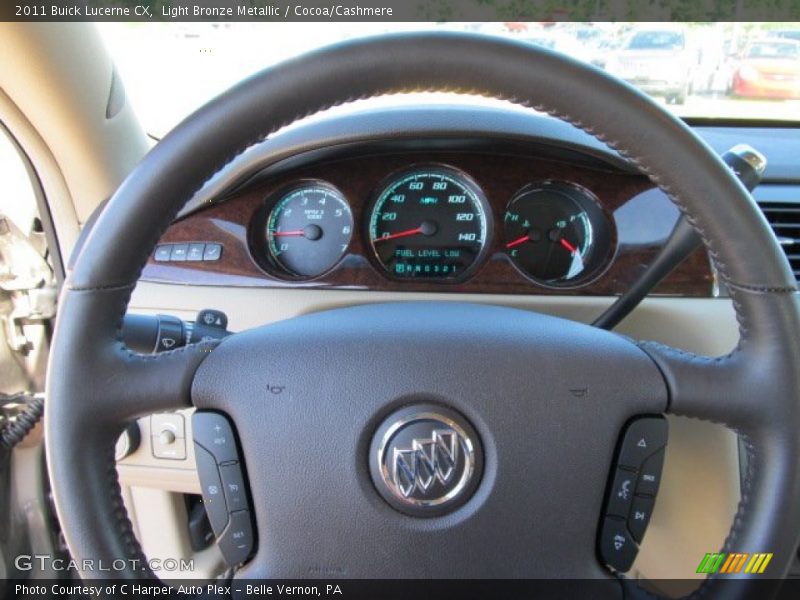 Light Bronze Metallic / Cocoa/Cashmere 2011 Buick Lucerne CX