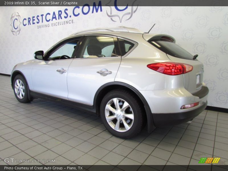 Scarlet Silver / Graphite 2009 Infiniti EX 35