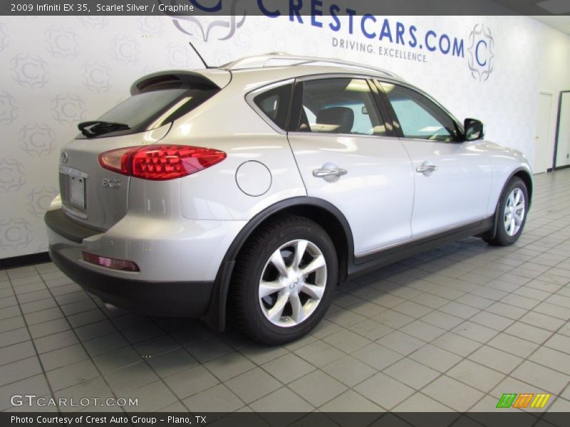 Scarlet Silver / Graphite 2009 Infiniti EX 35