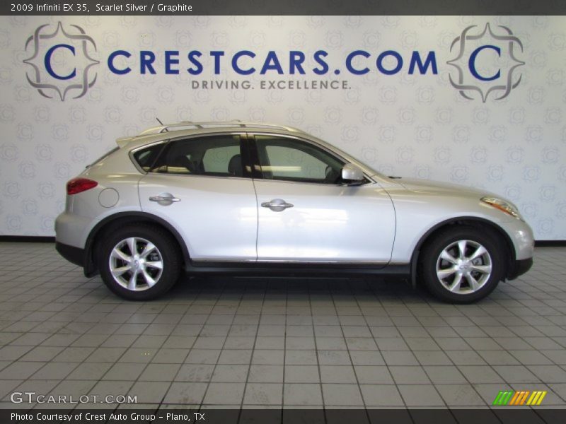 Scarlet Silver / Graphite 2009 Infiniti EX 35
