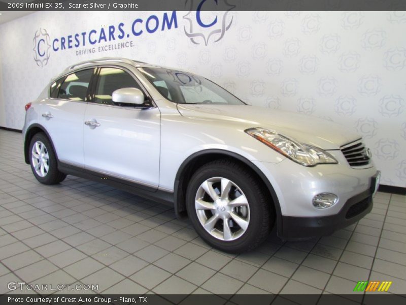 Scarlet Silver / Graphite 2009 Infiniti EX 35
