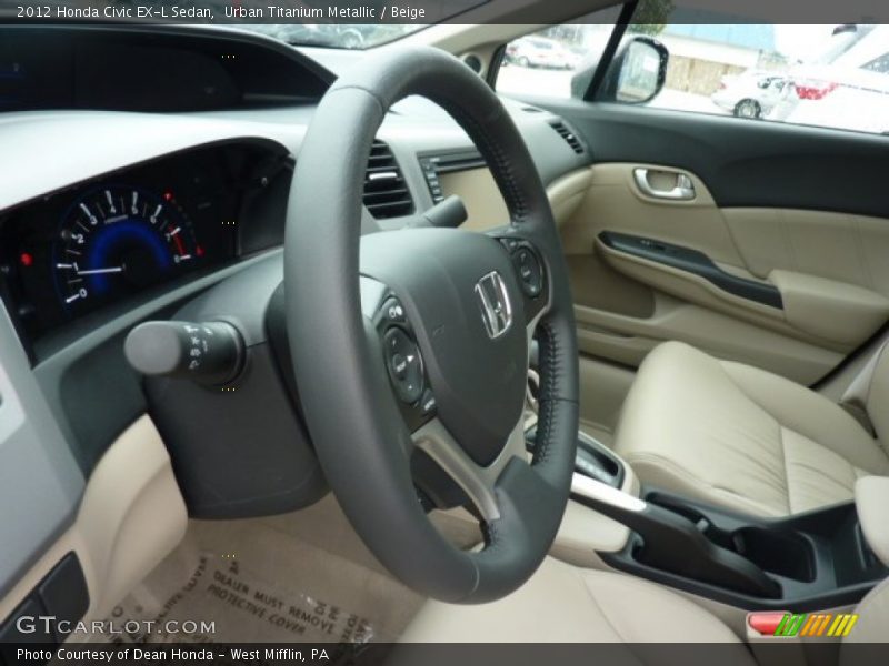 2012 Civic EX-L Sedan Steering Wheel
