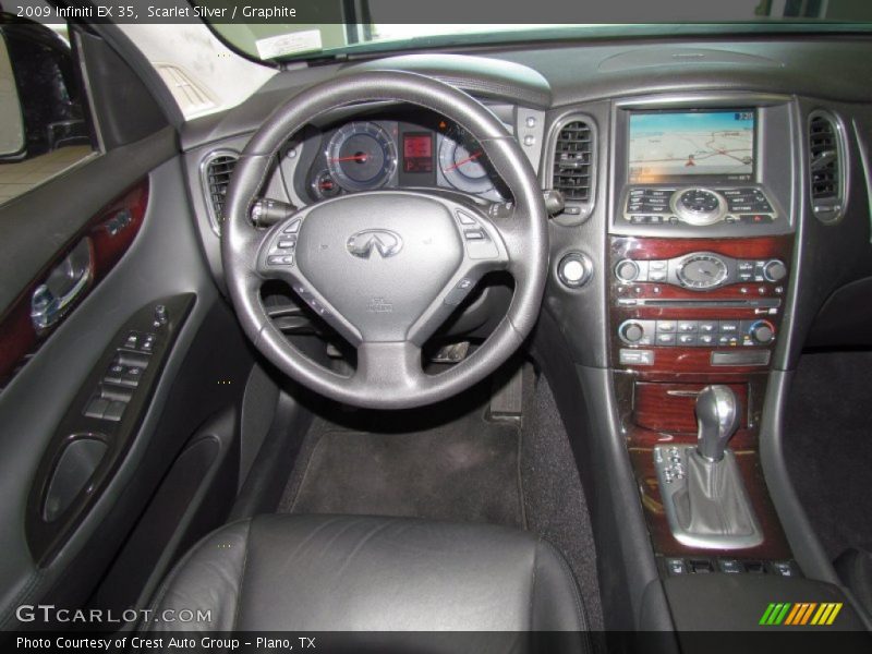 Scarlet Silver / Graphite 2009 Infiniti EX 35