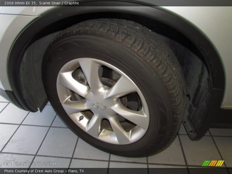 Scarlet Silver / Graphite 2009 Infiniti EX 35