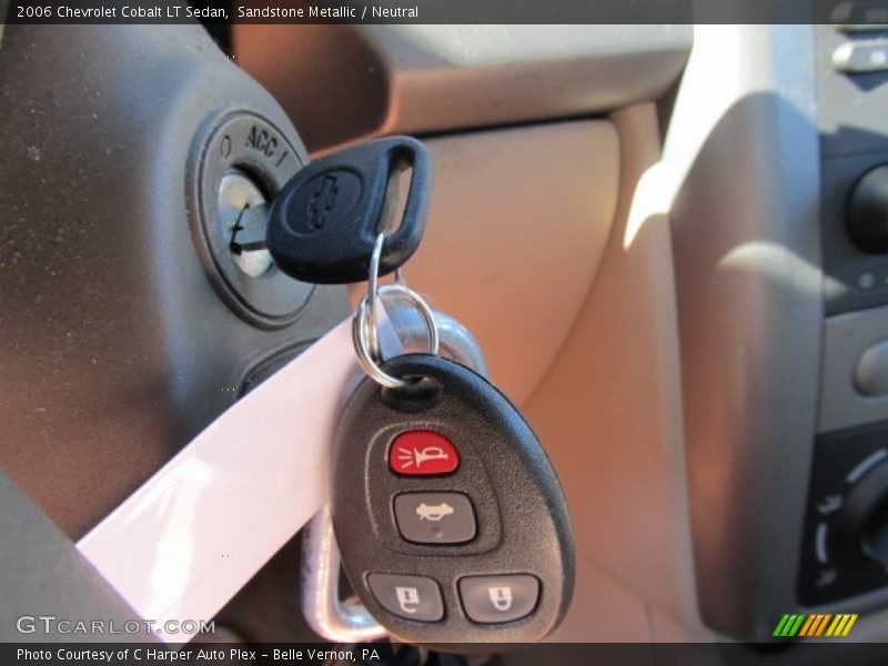Sandstone Metallic / Neutral 2006 Chevrolet Cobalt LT Sedan