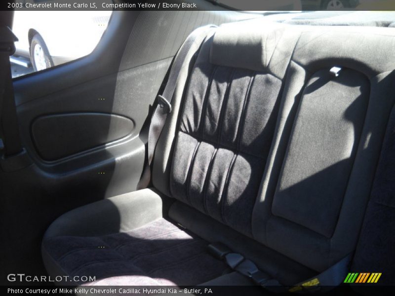 Competition Yellow / Ebony Black 2003 Chevrolet Monte Carlo LS