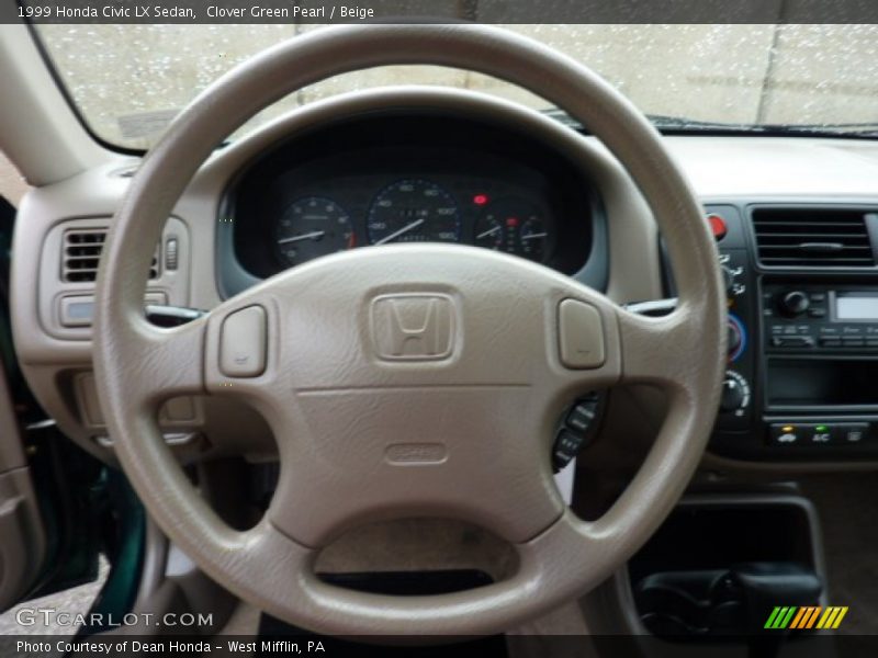  1999 Civic LX Sedan Steering Wheel