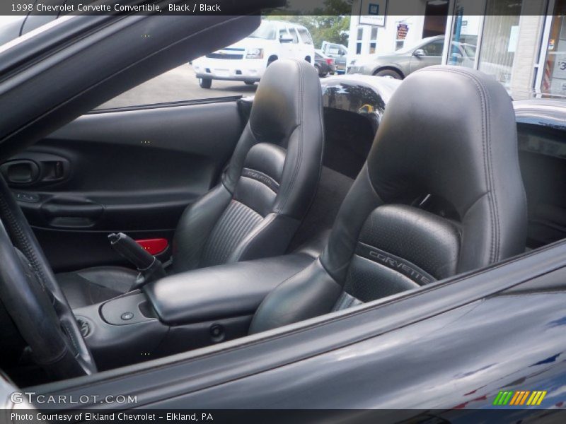  1998 Corvette Convertible Black Interior