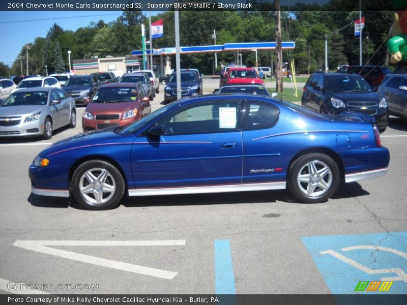  2004 Monte Carlo Supercharged SS Superior Blue Metallic