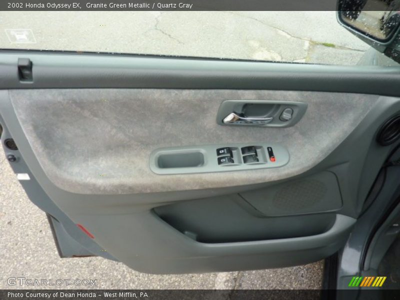 Granite Green Metallic / Quartz Gray 2002 Honda Odyssey EX
