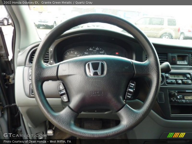 Granite Green Metallic / Quartz Gray 2002 Honda Odyssey EX