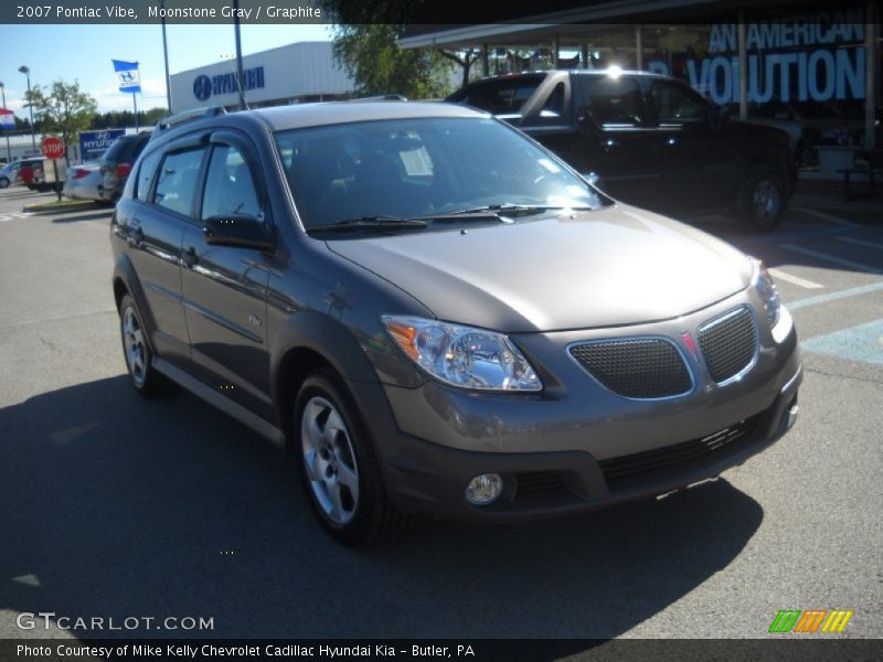 Moonstone Gray / Graphite 2007 Pontiac Vibe