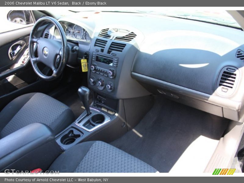 Black / Ebony Black 2006 Chevrolet Malibu LT V6 Sedan