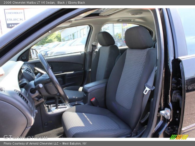 Black / Ebony Black 2006 Chevrolet Malibu LT V6 Sedan