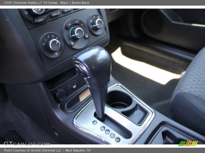 Black / Ebony Black 2006 Chevrolet Malibu LT V6 Sedan