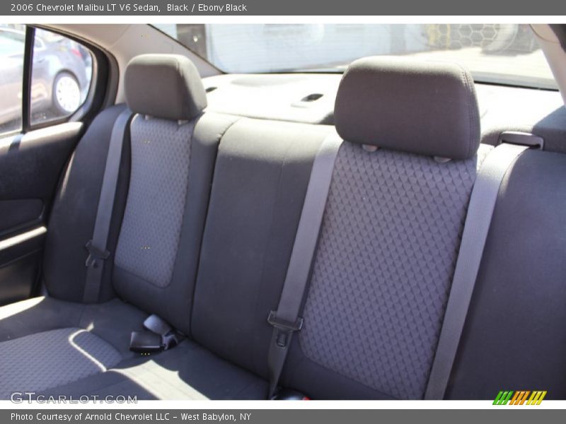 Black / Ebony Black 2006 Chevrolet Malibu LT V6 Sedan