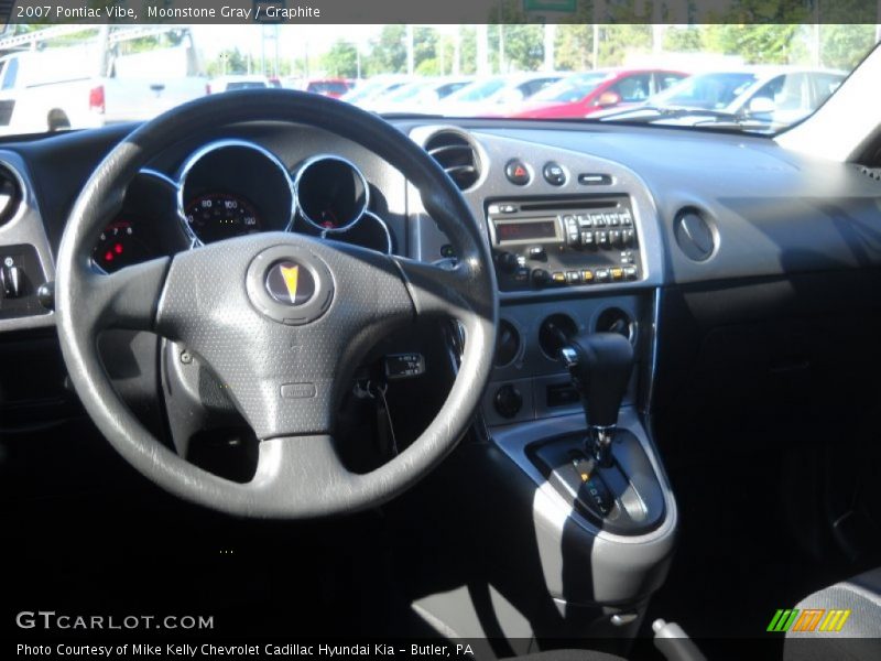 Moonstone Gray / Graphite 2007 Pontiac Vibe