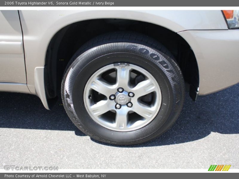 Sonora Gold Metallic / Ivory Beige 2006 Toyota Highlander V6