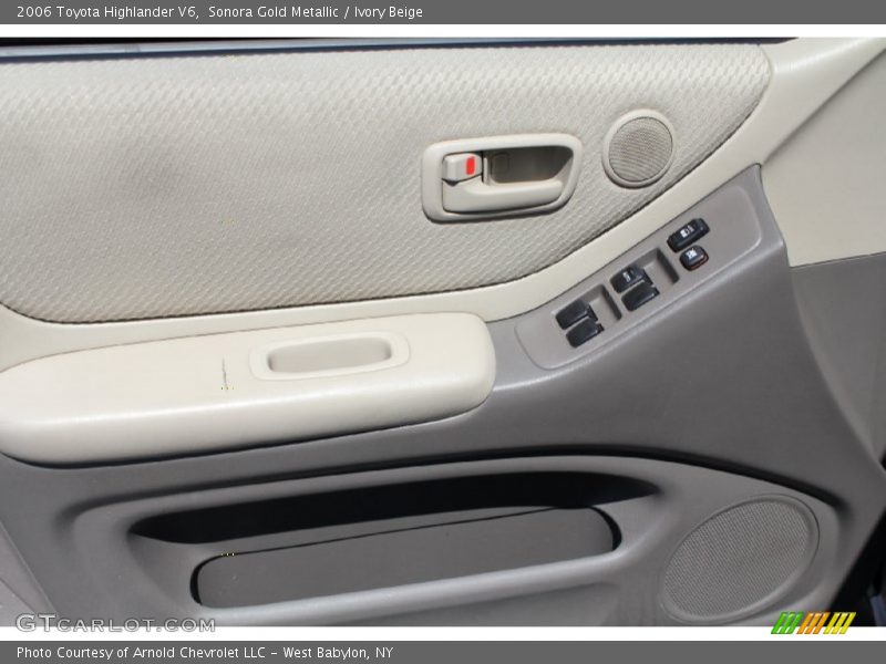 Sonora Gold Metallic / Ivory Beige 2006 Toyota Highlander V6