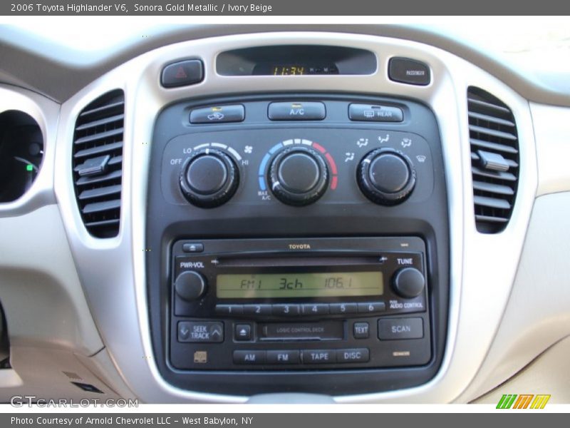 Sonora Gold Metallic / Ivory Beige 2006 Toyota Highlander V6