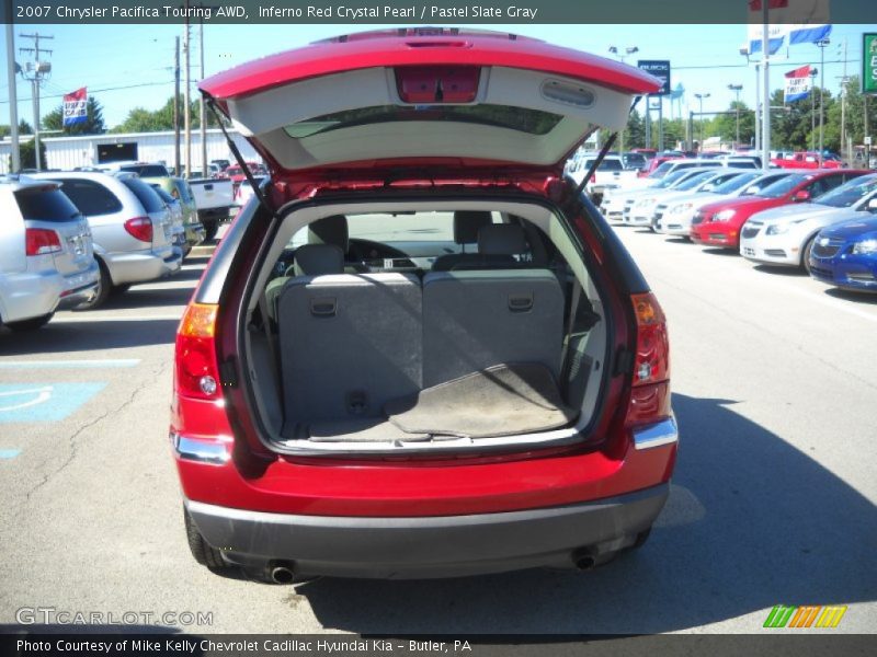 Inferno Red Crystal Pearl / Pastel Slate Gray 2007 Chrysler Pacifica Touring AWD