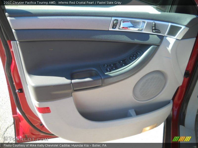 Inferno Red Crystal Pearl / Pastel Slate Gray 2007 Chrysler Pacifica Touring AWD