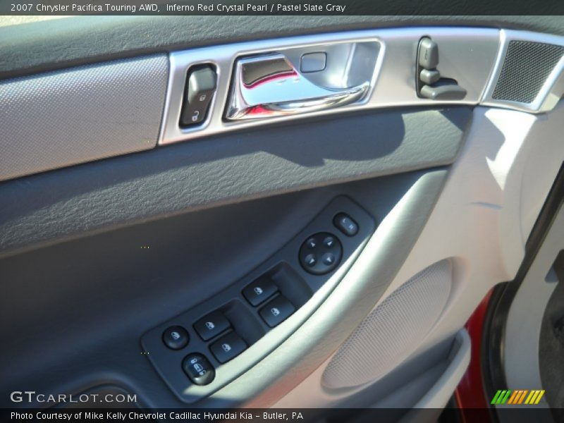 Inferno Red Crystal Pearl / Pastel Slate Gray 2007 Chrysler Pacifica Touring AWD