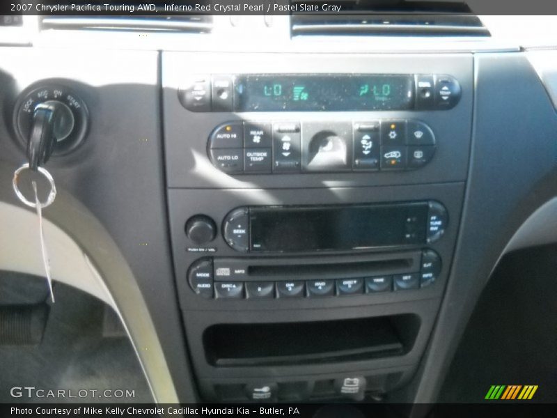 Inferno Red Crystal Pearl / Pastel Slate Gray 2007 Chrysler Pacifica Touring AWD